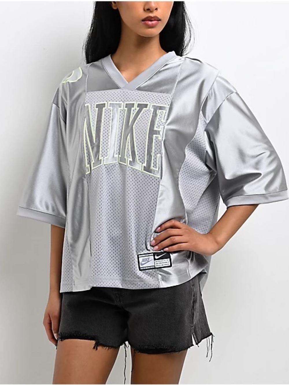 WOMENS NIKE STREET OVERSIZED JERSEY Size XL